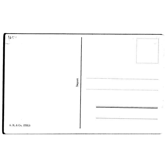 Bonzo Puppy Dog A Banana A Day Postcard Fantasy Anthropomorphic A.R.& Co. 1731 - Picture 2 of 2